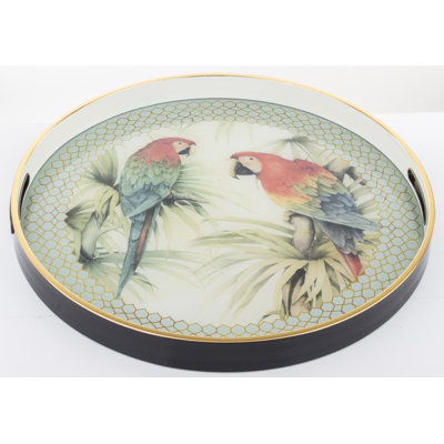 Brewerton Glass Decorative Tray