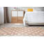 Tapis crème noué à la main Hensley Diamond