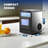 Simzlife 45 Lbs. Daily Nugget Ice Maker Countertop