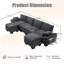 Canapé modulaire rembourré Comfy-930008547