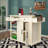 Dasjah Wood Kitchen Island