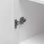 Armoire de rangement avec 2 portes pour salle de bain, bureau, tablette réglable-1008723825