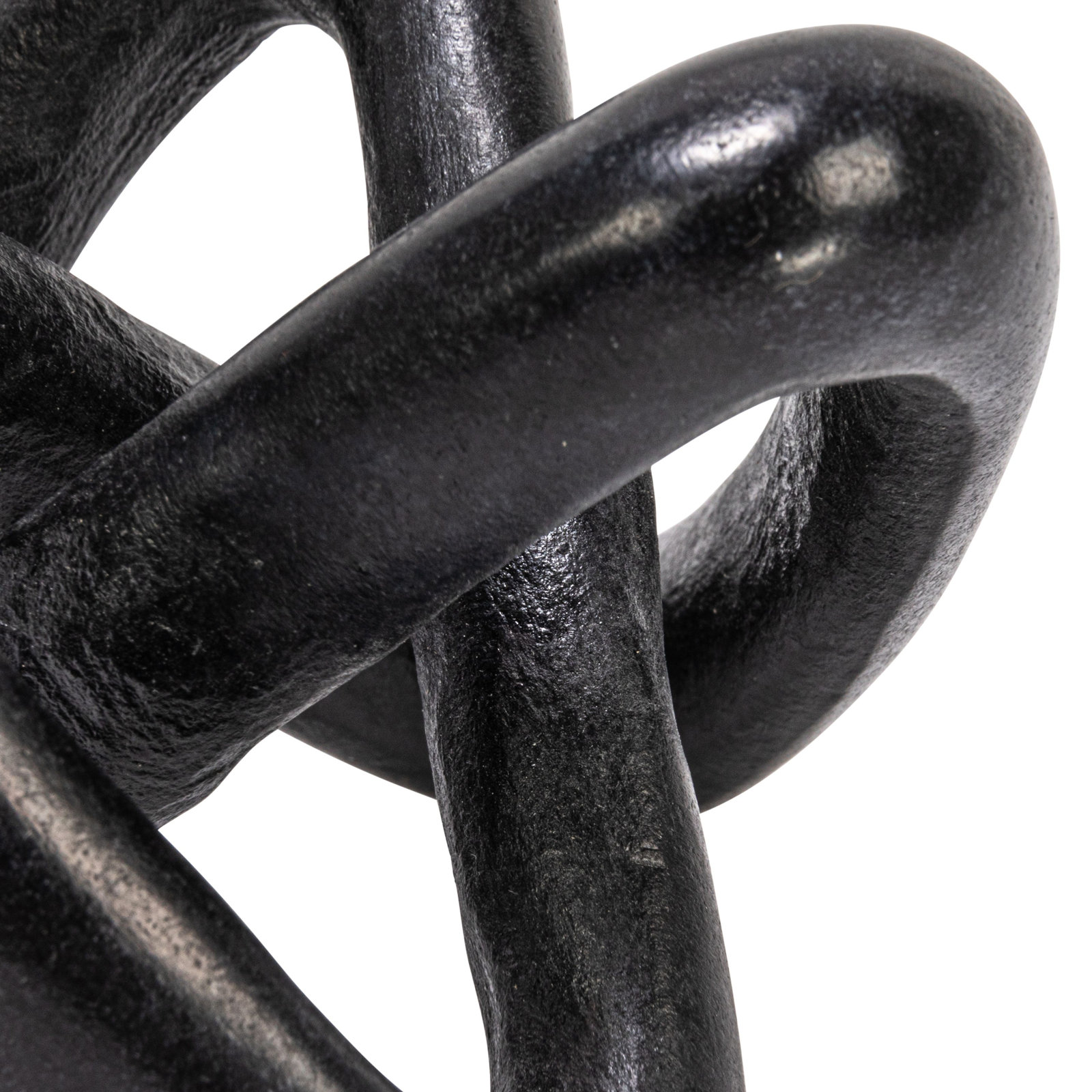 Dunaway Genuine Marble Sculpture, Black