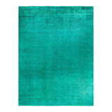 Overyed One-of-a-Kind Rectangle 9'3" X 12'1" Hand Knotted Area Rug