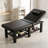 75" Professional Massage Table, Comfortable PU Leather Folding Table, Massage Bed With Adjustable Backrest And Head Pillow-124944683