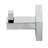 Capri 4 Piece Wall Mounted Brass Bathroom Hardware Set with 18" Towel Bar-88912613