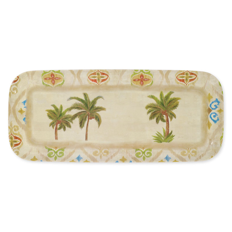 Elie Melamine Tray - Set of 2