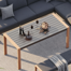 All Steel Dining Table