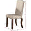 Ensemble de chaises de salle à manger à garniture cloutée 2 pièces Classic