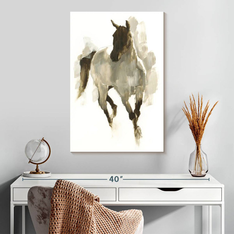 Cheval rustique Brampt I, H 30 po x l 20 po
