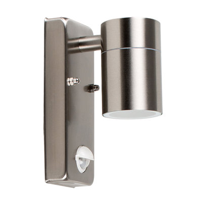 Timera Silver Outdoor Armed Sconce