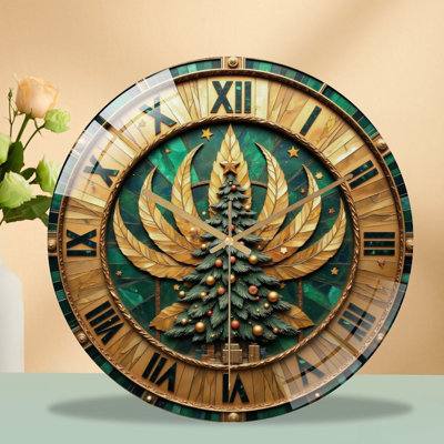 Horloge murale de Noël