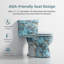 Toilette monobloc Oceanic Blue Gold