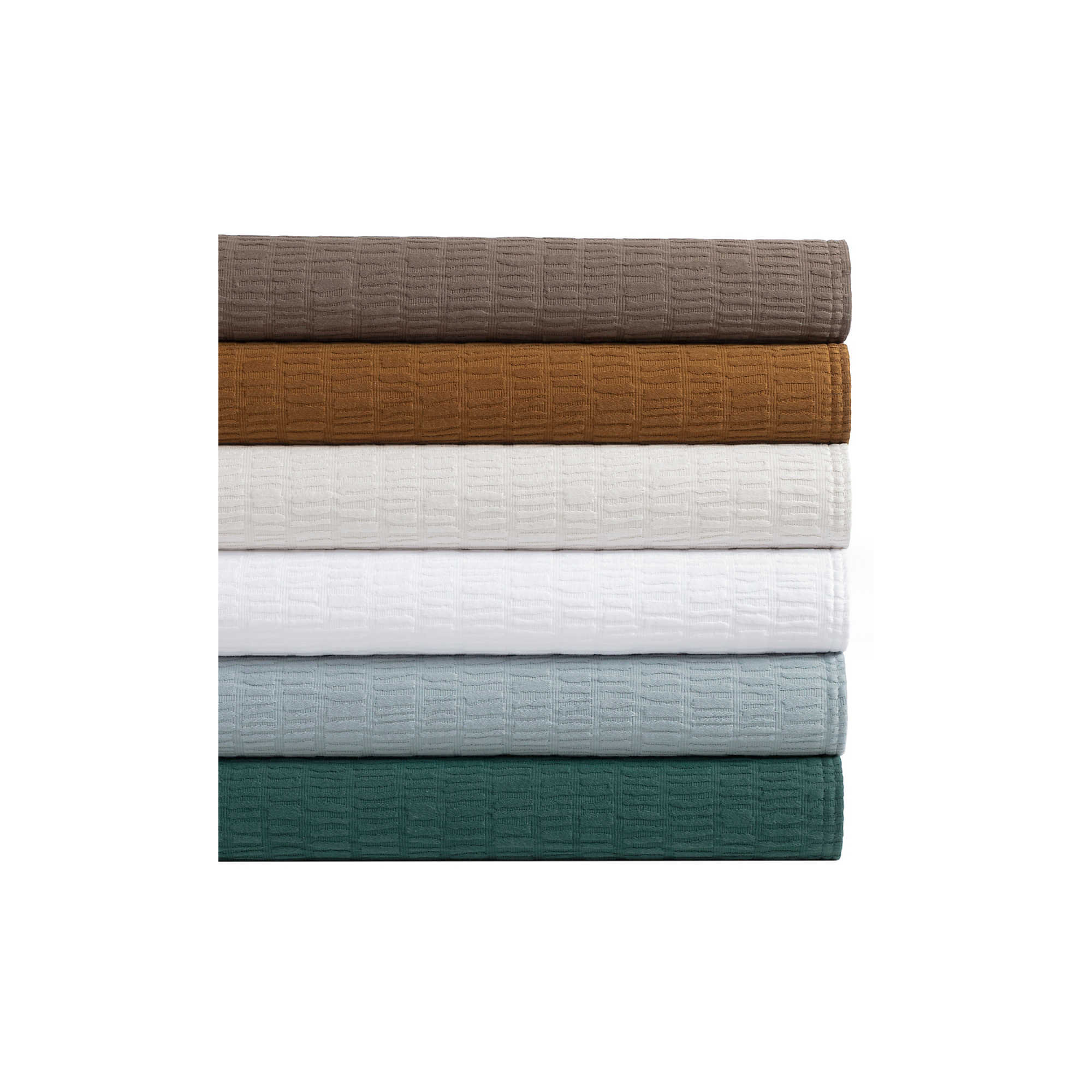 Roark Matelasse Coverlet, Natural, King Coverlet