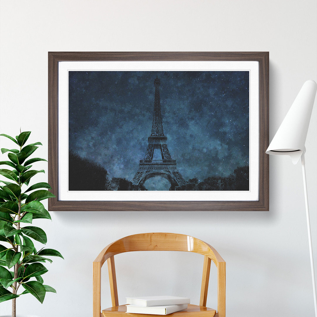 Eiffel Tower Vol.9 - Picture Frame Graphic Art