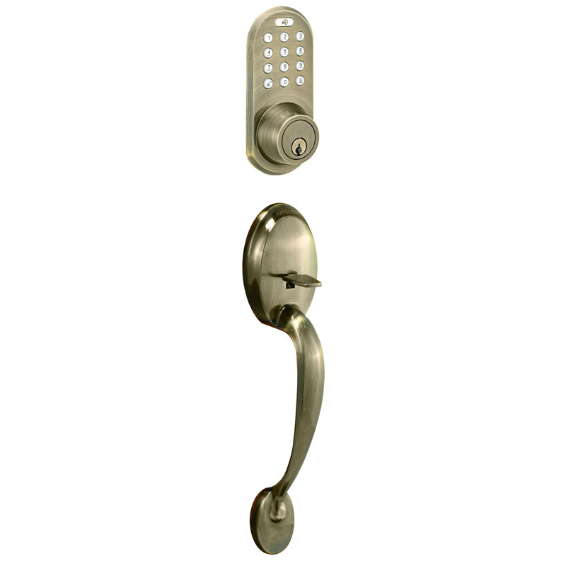 Keypad, Antique Brass