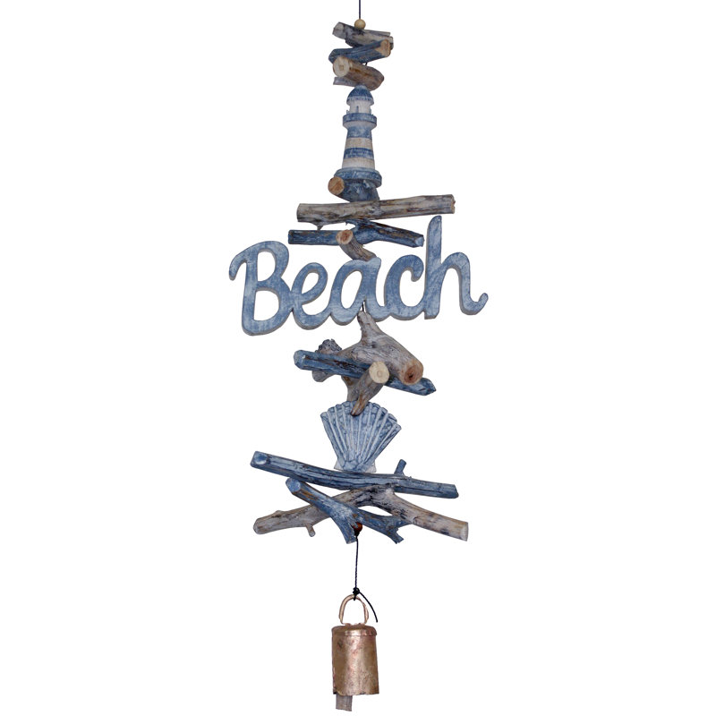 Carillon à l’intérieur du logo beach