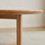 Burlywood Solid Wood Round Coffee Table