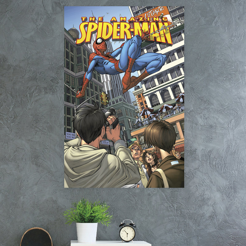 « ultimate spider », impression sur papier