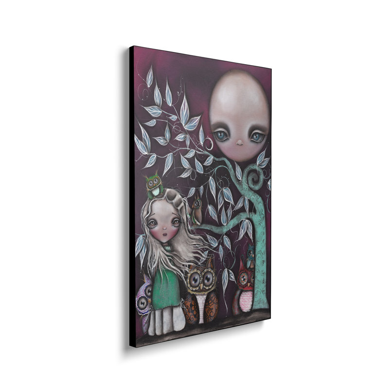 Reproduction d'art mural, toile de Steemplix, «Night Creatures» par Abril Andrade