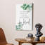 Be Kind Inspirative, toile encadrée, Eucalyptus