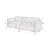Coniglio 95'' Upholstered Sofa-886068629