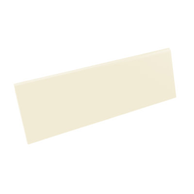Color Beat Gloss 12" x 4" Ceramic Bullnose Tile Trim