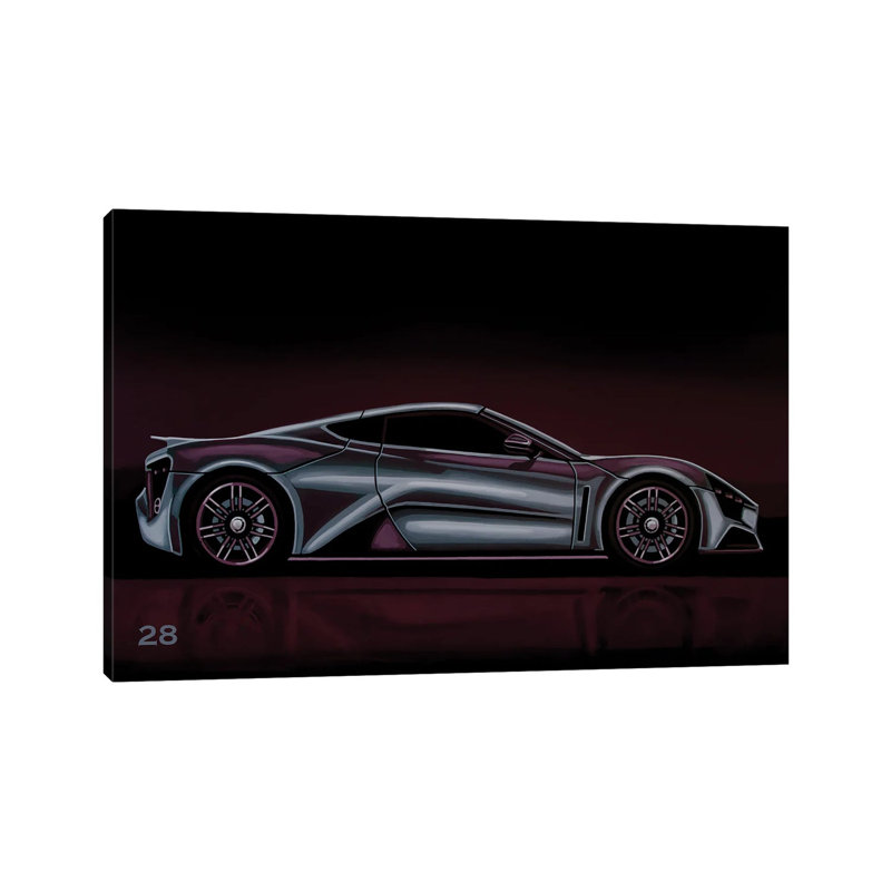 Zenvo ST 1 2009 by Paul Meijering - Gallery-Wrapped Canvas Giclée on Canvas, Wrapped Canvas