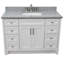Ensemble de meuble-lavabo simple 49 po Abdikadir-1311622316