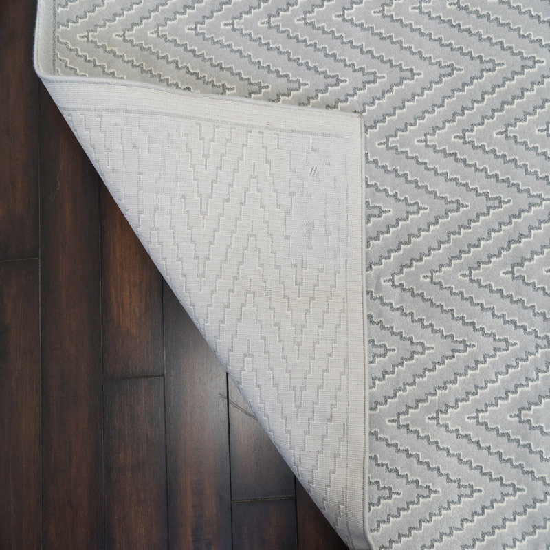 HARMONY 6.7X9.6 59019-5555 IVORY/BLUE, Rectangle 6'7" x 9'6"