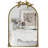 Arched Metal Wall Mirror with Vintage Bird & Branch Iron Wall Decor for Bedroom, Entryway, Living Room-1937665299