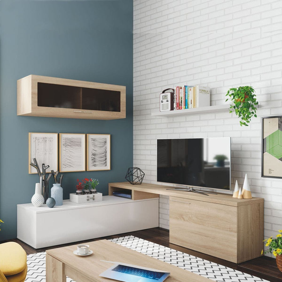 L shape wall unit hotsell