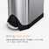 Simplehuman 45L Butterfly Pedal Bin, Brushed Stainless Steel