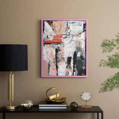 «Miami Vibes I», reproduction encadrée - bois massif