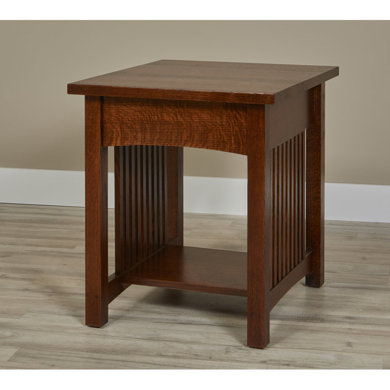 Solid Wood End Table