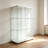 Two Door Glass Cabinet Glass Display Cabinet With 3 Shelves, Storage Cabinet, Display Cabinet, Glass Cabinet-362720961
