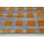 Tapis géométrique gris / orange Pinheiro-24781989