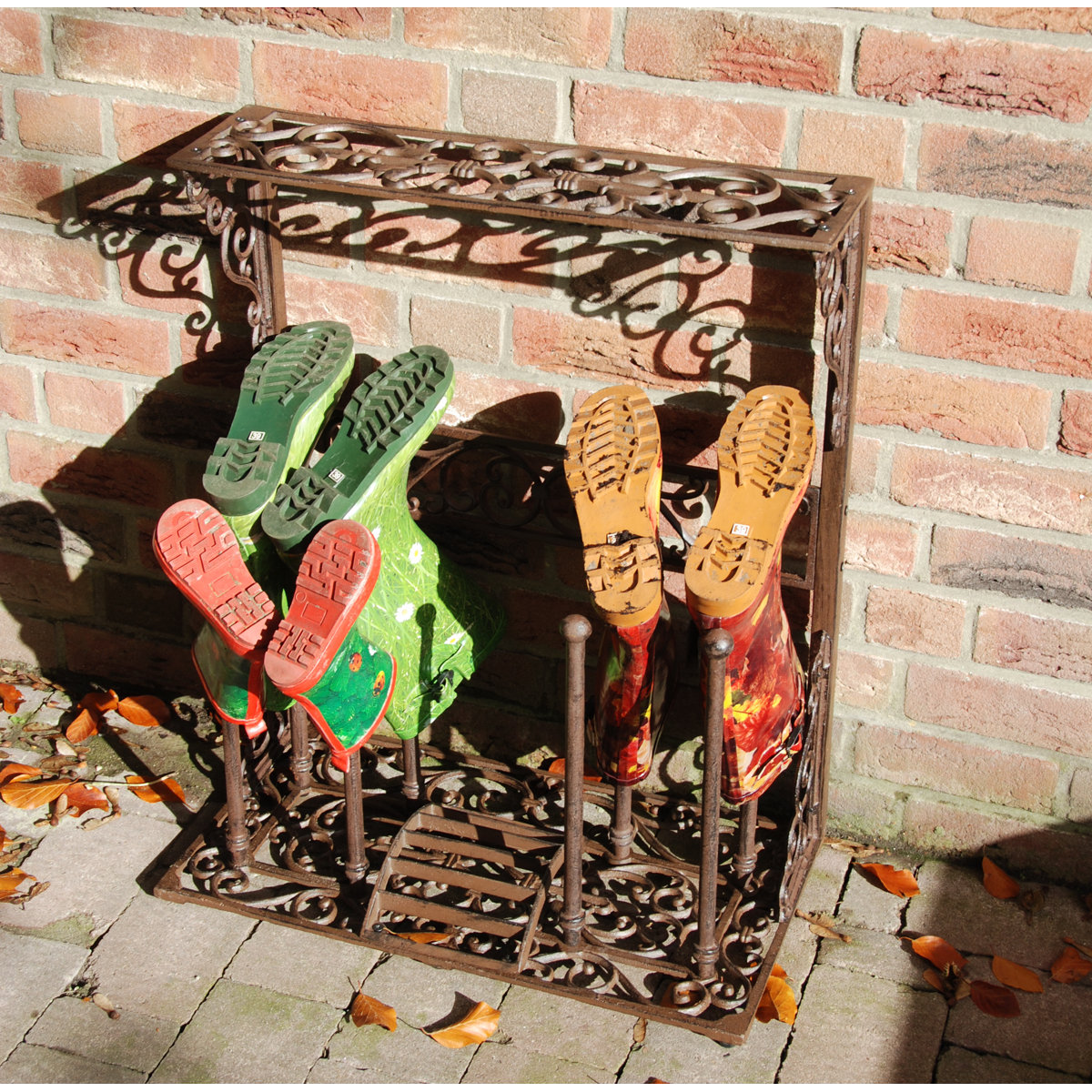 Brambly Cottage Cast Iron Bootrack & Reviews | Wayfair.co.uk