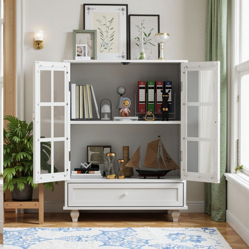 Buffet Minimalist White, Blanc
