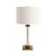 Sagebrook Home 28X15" Traditional Crystal Lamp, Clear