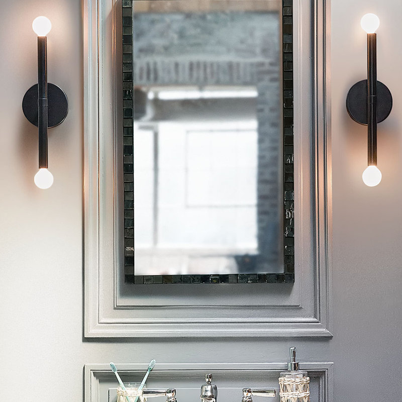 Jamir Wall Sconce, Black