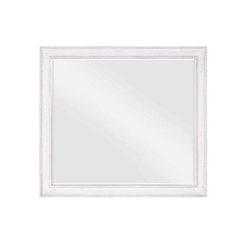 Katia Weathered White Finish Mirror