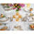 Capri Ticking Stripe - 100% Pure Linen Table Runner-1241834226-1241834225