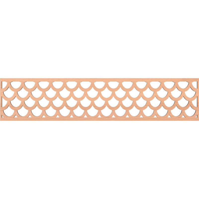 Moulure Hudson, H 10 po x l 46,75 po x P 0,25 po, Aulne