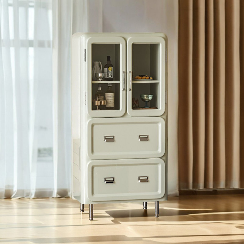 Japanese Retro Accent Cabinet Dining Cabinet