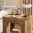 Cledis 2x24" Farmhouse End Table-803780261