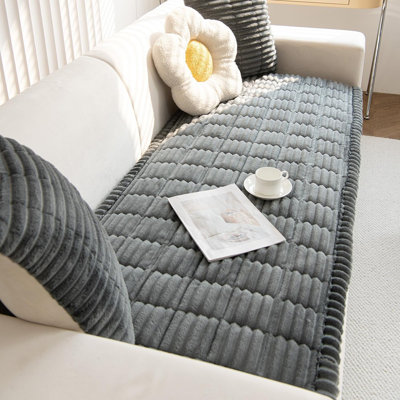 Housse antidérapante pour canapé, housse de coussin lavable pour grands chiens, housse de meuble souple