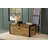 Simmons Natural/Black Rectangular Storage Trunk