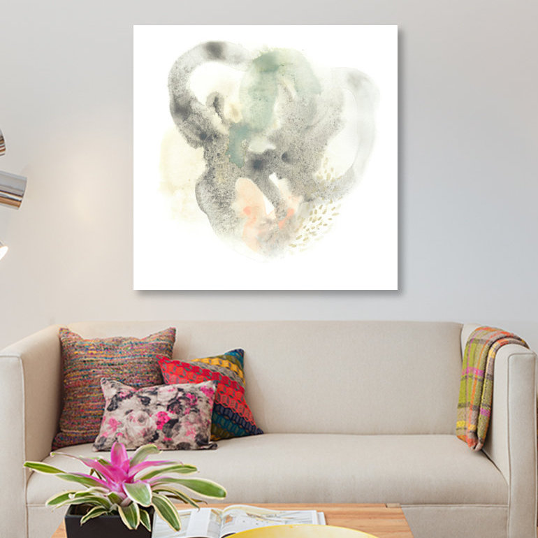 «Galaxy II», impression sur toile, H 18 po x l 18 po x P 1,5 po, Pas de tapis, Toile tendue