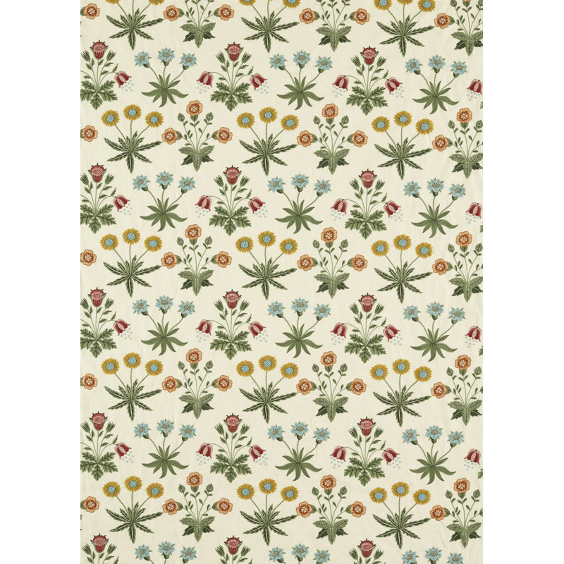 Daisy Embroidery Fabric